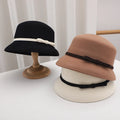 2025 Autumn Winter Elegant Women Wool Felt Cloche Hat