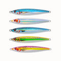 Custom 3D UV Printing 30g/40g/60g Spanish Mackerel Fishing Metal Jig Lure Artificial Bait Slow Jigging Tuna Bass Lure