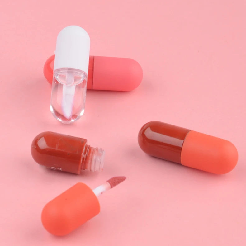Best Selling Cosmetics Makeup Lip Plumper Moisturizing Lip Enhance Plumper Oil Mini Capsule Lipstick