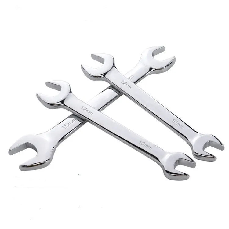 Multi-Function Industrial Grade High Carbon Steel Double Headed Spanner Basin Wrench 800lb-in Torque Capacity 1/2 Jaw Capacity