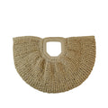 STOCK 5Colors Bohemian Top Handle Paper Straw Bags Summer Beach Handbag