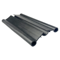 Industrial TPE Thicken Double Hole Door Gaskets Rubber Seal with Screw Installation for Cold Room Sliding Door