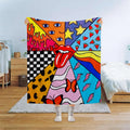 Drop Shipping All Over Printed Super Soft Cozy Fuzzy Warm 3d Embossed Flannel Throw Blanket for Sofa