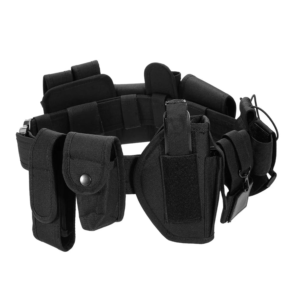 10 Pieces of Outdoor Sports Tactical Nylon Belts 10 Pieces of Multi-functional Outdoor Nylon Durable Hunting Accessories