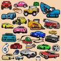 Wholesale PVC Rubber Shoe Decorations Pop Vehicles Collection Including Car School Bus Fire Truck Ambulance Transport Shoe Charm