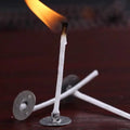 Pure Cotton Paraffin Wax Coated Pre Tabbed Tealight Candle Wicks 25mm 35mm in Bulk for Aluminum/plastic Tealight Holder