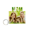 Mother's Day Personalized Logo Printed Wooden Mom Key Chain Sublimation Mom Keychain