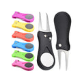 Metal Plastic Golf Divot Tool Pitchfork Golf Divot Tool Divot Repair Tool
