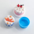 Silicone Candle Mold 4 Inch Baking Form Non-Stick Eco-Friendly Cute Design PP Bag