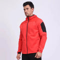 Factory Direct Sale Man Gym Sport Wear Zipper Jackets Training Running Men's Outdoor Zipper Side-pockets Hoodies