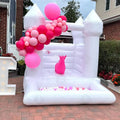 EJIA WB01 Mini Commercial Inflatable Bounce House PVC Material CE Certified Portable Toddler-Friendly Bouncy Castle 6X6 10 Kids