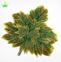 Artificial Banyan Eucalyptus Green Plastic Leaves Net Red Landscape Decoration for Valentine's Day and Easter