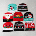 Wholesale Low Minimum Order Quantity High-quality Christmas Knitted Hats Cute and Trendy Autumn and Winter Christmas Gifts