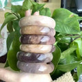 Wholesale Price! Wide Jade Bangles 2021 Yellow Brown Jade Bangle Good Quality Chinese Real Jade Bangle Women Charm
