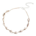 Hot Conch Seashell Necklace Women Jewelry Summer Beach Shell Choker Bohemian Rope Necklaces Handmade Collar Female