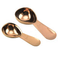 15ml 30ml Rose Gold Stainless Steel Measuring Spoon Set