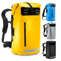 35L Custom Logo Roll Top Closure Dry Bag With Reflective Strips Floating Boating Sailing Canoeing Kayak Sack Waterproof Backpack