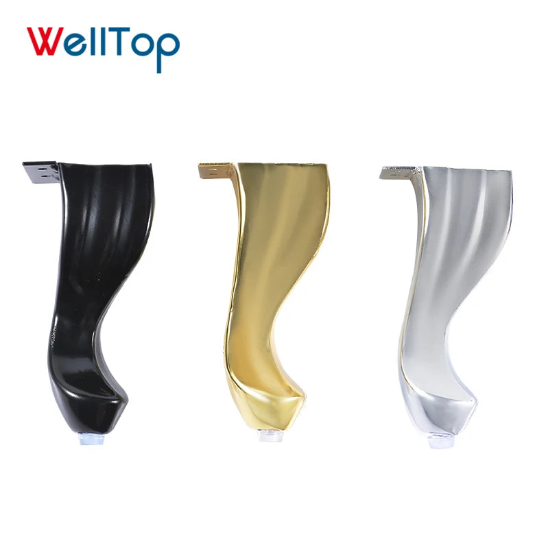 Antique Bronze Brass Furniture Legs Modern Design Iron Metal Sofa and Cabinet Stands VT-03.111 OEM Cheap Furniture Legs