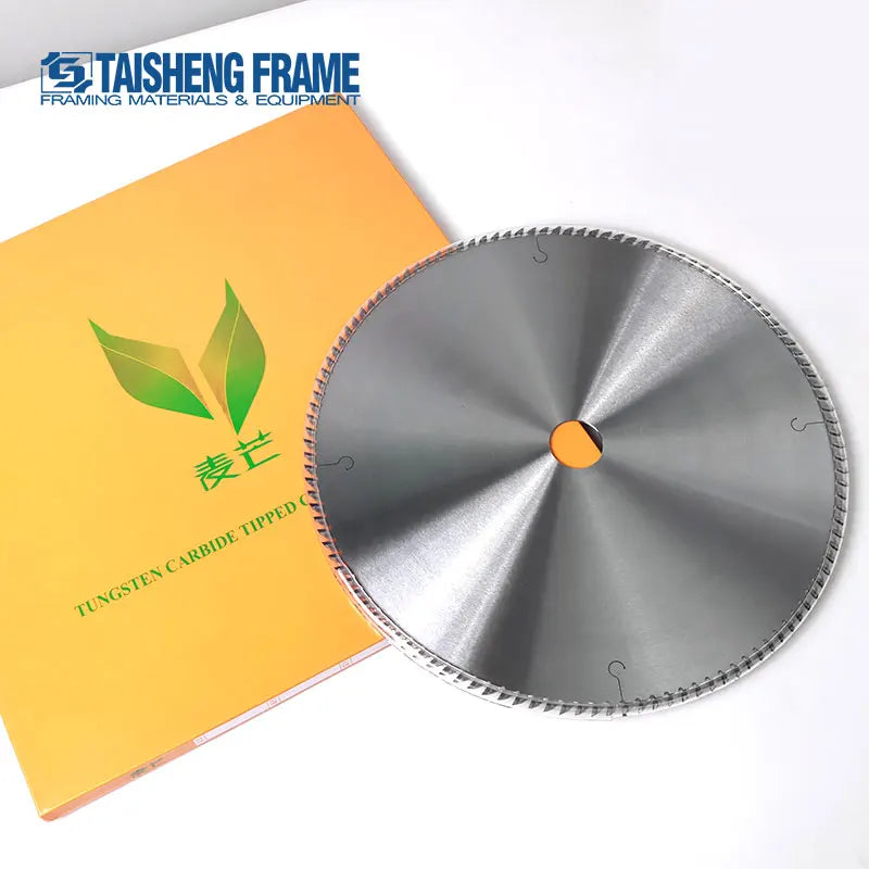 TS-B03 120 Tooth Saw Blade for Wood Photo Frame Cutting Machine
