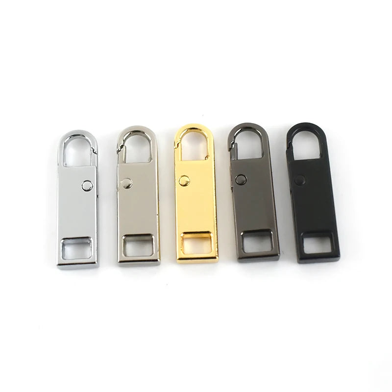 For Deepeel ZT033 Accessories for DIY Jacket Sewing Zinc Alloy Zip Replacement Pullers for Clothes
