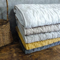 Stone Washed Summer Quilt Set Cotton Quilt Set Bed Quilt Set Bedspreads Coverlets Cotton Bedspreads for Bed