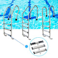Stainless Steel 2-Pedal Non-Slip Swimming Pool Ladder Customizable Features