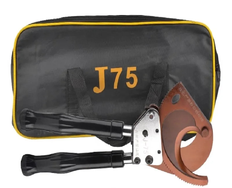 Manual Cable Cutting Tool Ratchet Cable Cutter J75