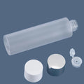 Low MOQ 100ml/120ml/150ml PET Frosted Empty Toner Bottle with Screw Cap and Pump/Spray Option