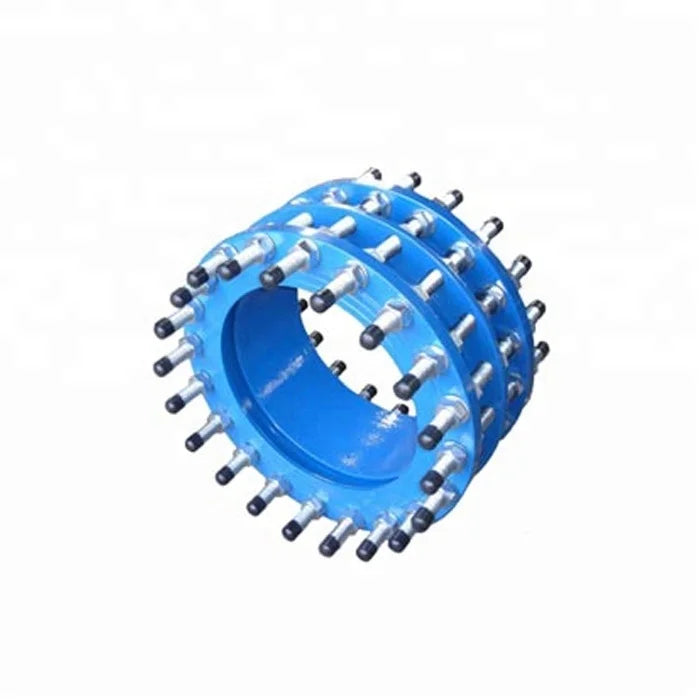 Hot Selling Ductile Iron GGG50 Universal Double Flange Wide Range Dismantling Joints Painting ISO Certified for Water Supply