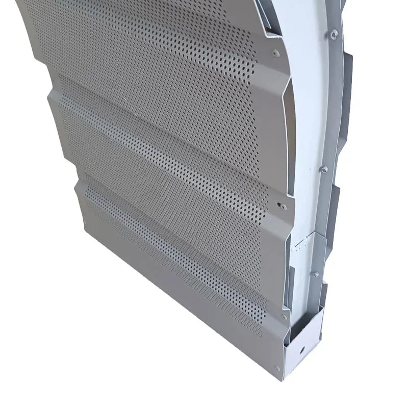 New Galvanized Steel Sound Barrier Fence Garden Sound Barrier Highway and Railway Noise Barrier Price