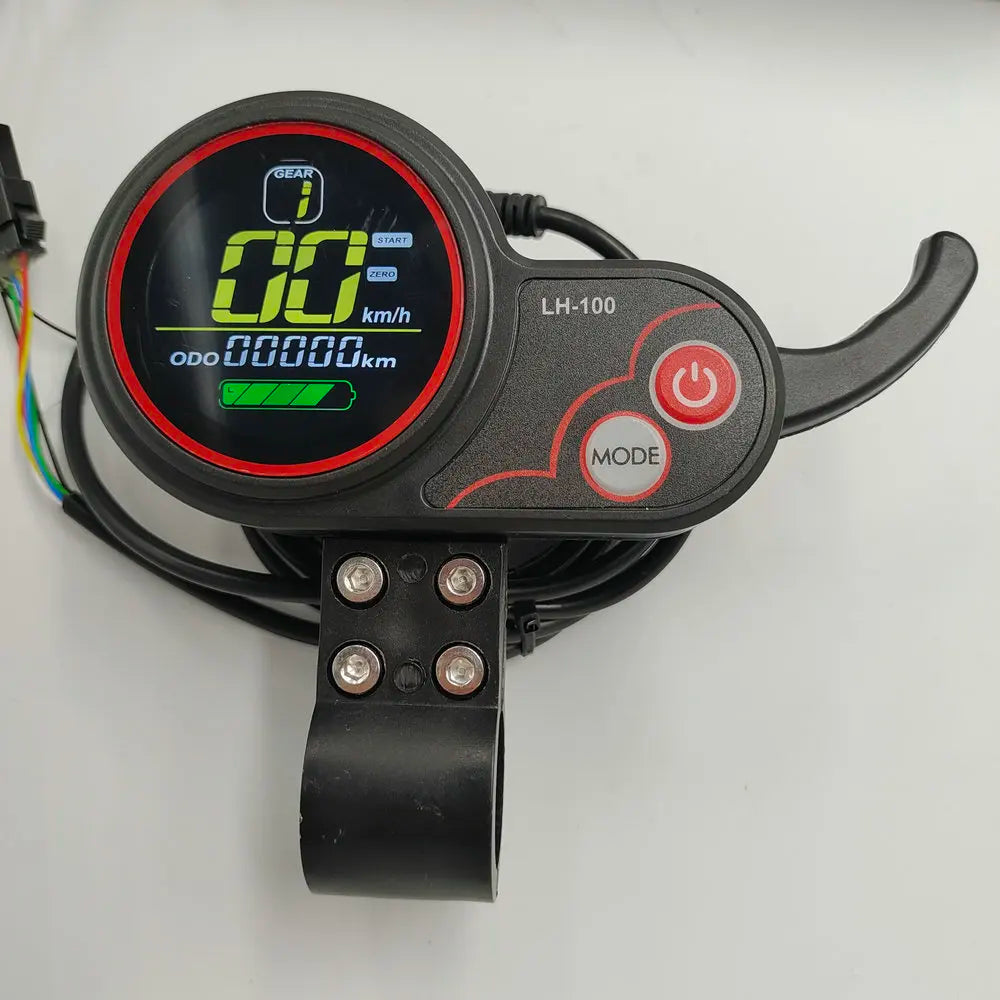 LH100 DISPLAY With USB PORT for ELECTRIC SCOOTER BICYCLE TRICYCLE NO.2 Communication Protocol SM or WATERPROOF PIN