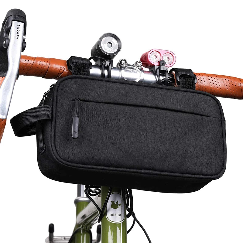 Custom Multifunctional Bike Front Handlebar Bag Bicycle Frame Bag Waterproof Shoulder Waist Bag