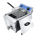 Commercial Deep Fryer Stainless Steel Catering Professional 3000w Deep Industrial Machine Oil Filter for Fast Food Restaurant