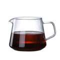 High Borosilicate 400/600ml Glass Coffee Sharing Pot Classic Series Pour-Over 60 Coffee Sever Drip Pot Ready Ship Eco-Friendly