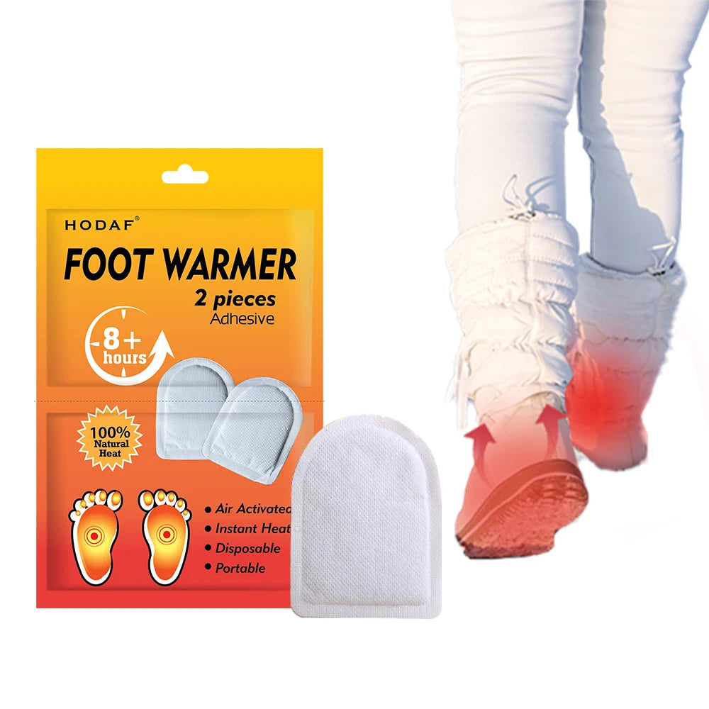 Disposable U-shaped Foot Warmer Patch for Outdoor Sports Keeping Feet Warm Shoes Toe Warmers Heat Patch OEM