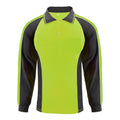 In Stock Outdoor Leisure Long Sleeve Safety Polo Shirts E-commerce Model Sport Exercise Protection Safety Shirt