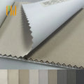 3-Pass PE Coated Blackout Curtain Fabric 280cm Width 100% Polyester Woven Thermal Insulation and UV Protection Plain Style