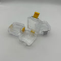 2025 Safebond Plastic Tooth Box square Shaped Denture Storage Heating Resistant Denture Box