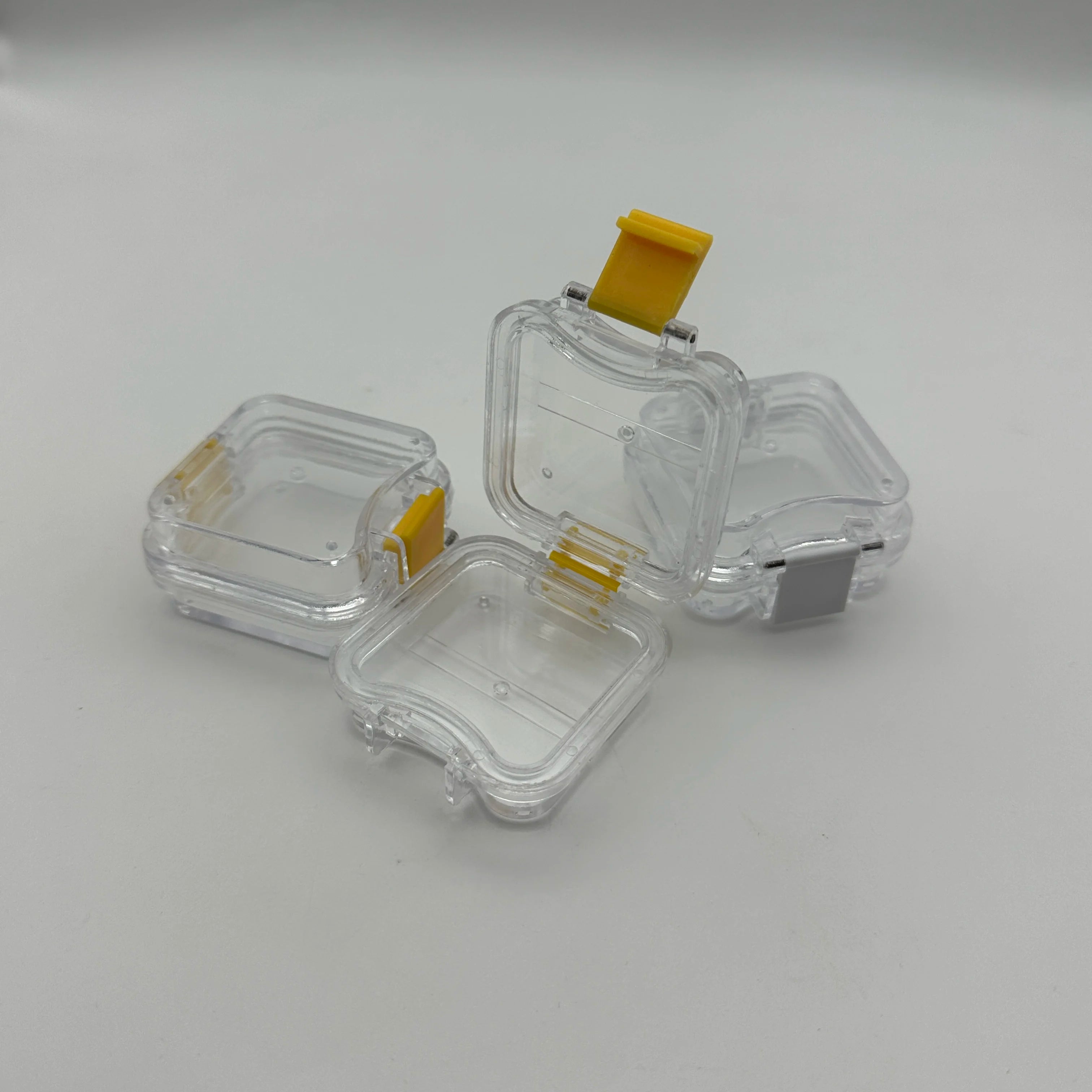 2025 Safebond Plastic Tooth Box square Shaped Denture Storage Heating Resistant Denture Box