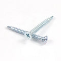 Zinc Plated Countersunk Head CSK Screws Self-Drilling Flat Head Sheet Metal Screws with Finish