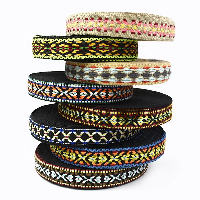 Meetee DIY Sewing Accessories 20mm Wide Webbing Polyester for Home Textile and Shoe Parts for Bag Use