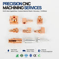 CNC Custom Machined Turning Parts Titanium Machining Spare Parts CNC Machining 5 Axis CNC Machining Service