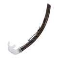 Professional Factory Good Quality Safety Silicone Mouthpiece No Leak Freediving Simple Semi-dry Snorkel for Adults