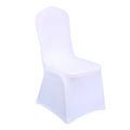 Outdoor Party Banquet Stretch Elastic Wedding Decor Custom Welcome Black/white/yellow/red Solid Chair Cover Chaircovers