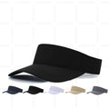 Hot Sale Quick-Drying Empty Top Tennis Caps  Custom Logo Summer Curved Brim Polyester Sun Visor Hats for Outdoor Sports