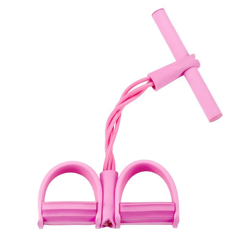 Pedal Resistance Band Elastic Pull Yoga Tension Rope Body Trainer Home Tummy Trainer for Men Women