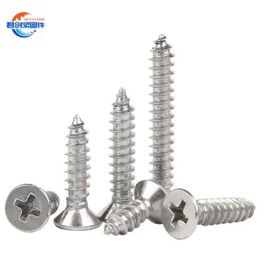Factory ISO DIN M4 M5 Hex Nylon Washer Gasket Self Tapping Truss Countersunk Screw with Inch Measurement System
