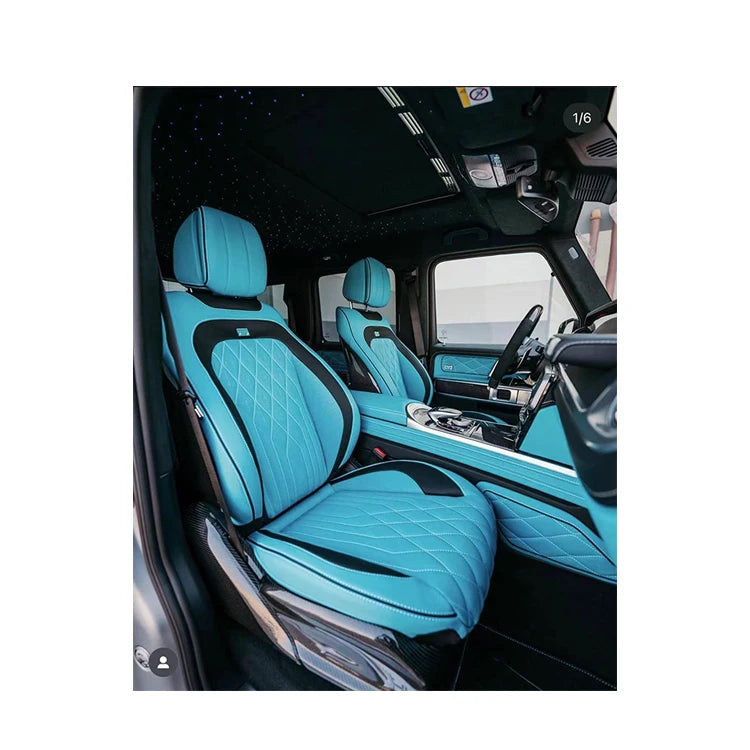Nappa Patent Microfiber Synthetic Leather for Car Interior Automatic Perforation and Sewing Features