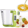 Electronic Measuring Cup LCD Screen Kitchen Used Gram Cup Scale Digital Beaker Weigh Temperature Food Scale