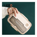 Eco Friendly Leak Proof Microwavable Plastic Food Container Reusable Plastic 1000/1500ml Lunchbox With Sealing Lid